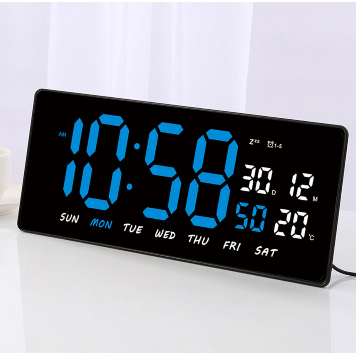 Reloj digital para pared