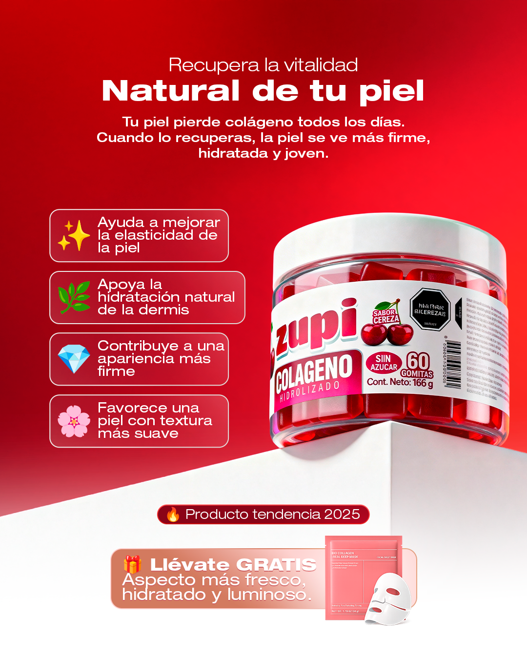 Zupi Glow Collagen Gummies
